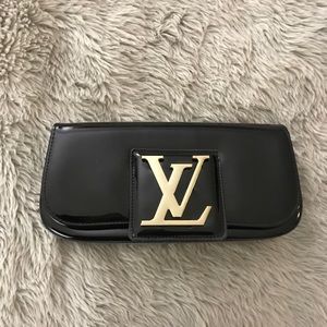 Black Clutch Gold Hardware